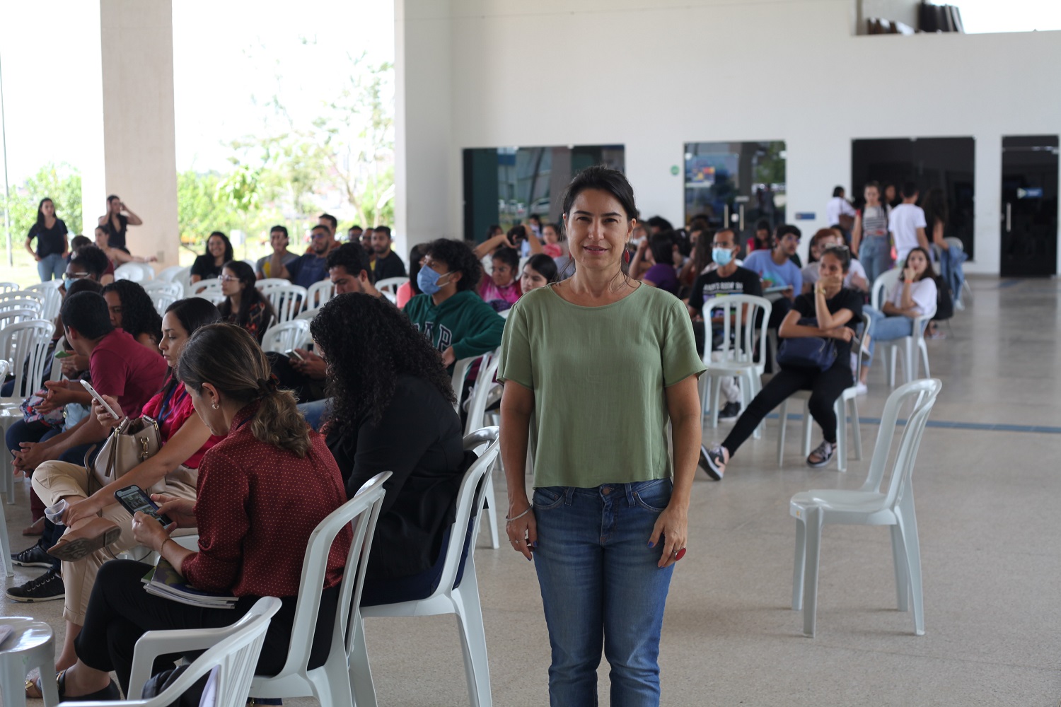 Janaína Geraldini também é docente do Departamento de Educação em Saúde