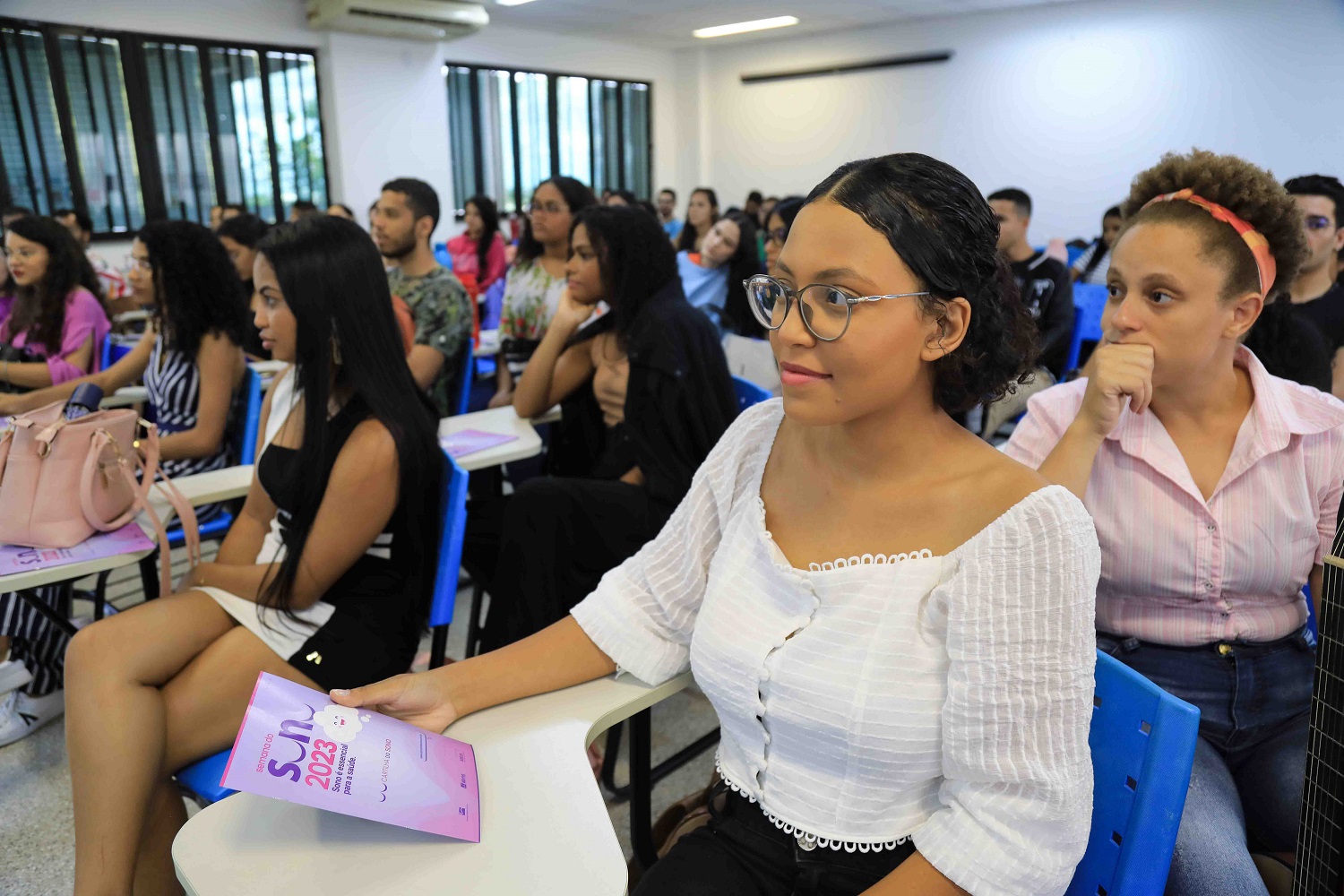 Público era formado por discentes do campus Lagarto