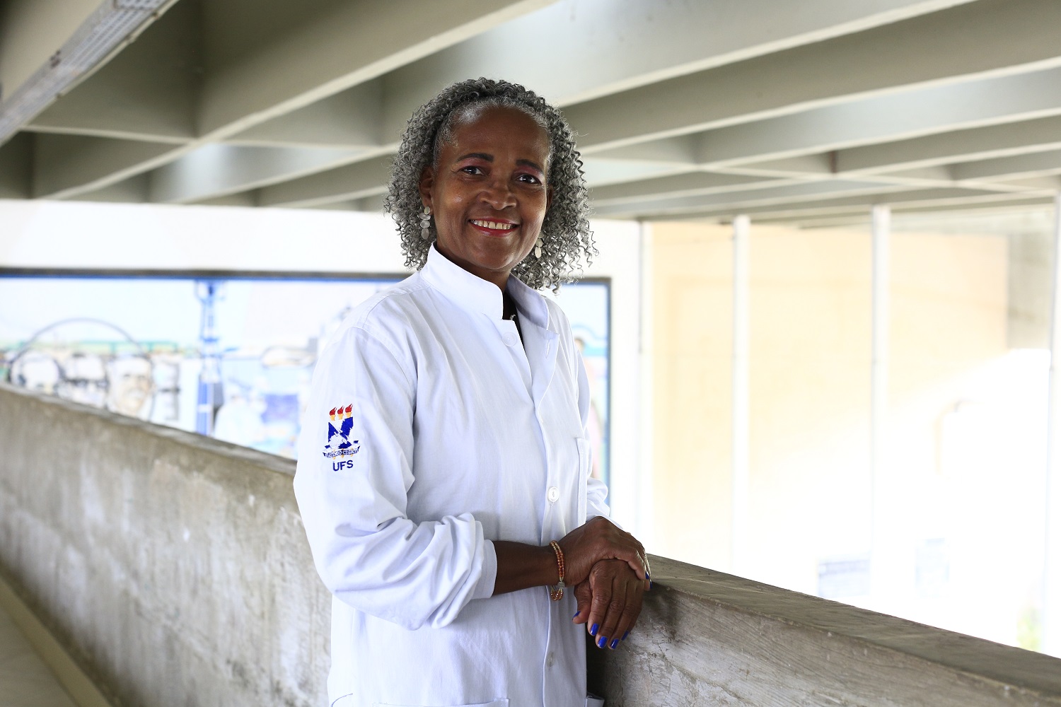 Edileuza Andrade, servidora da Central de Apoio às Didáticas (Foto: Elisa Lemos/Ascom UFS)