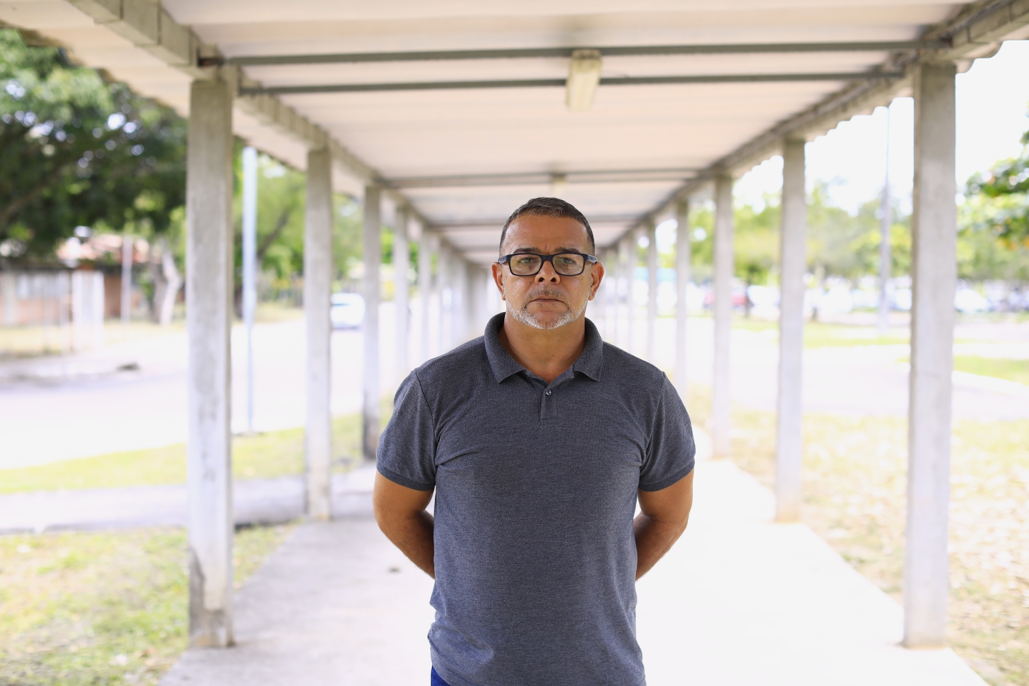 Chefe da Direção de Segurança (DISEG) da UFS, Francisco Lima (Foto: Carol Matos/Ascom UFS)