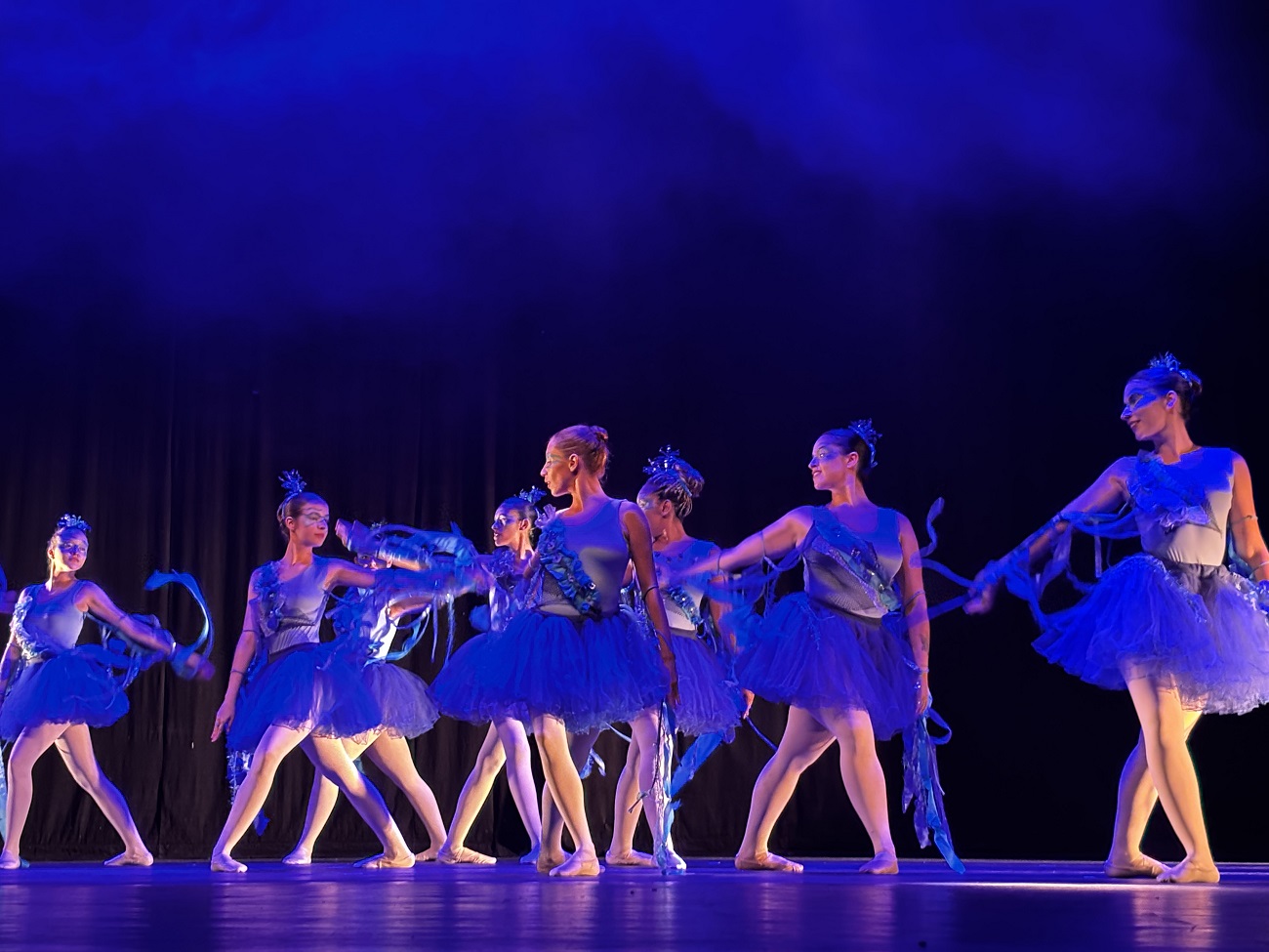 Apresentação do grupo Plya, corpo de balé da Escola de Dança da UFS (Foto: Thaís Dórea)