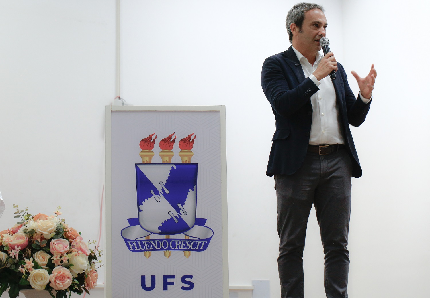 Cônsul Geral de Portugal em Salvador, Ricardo Cortes (Foto: Elisa Lemos/Ascom UFS)