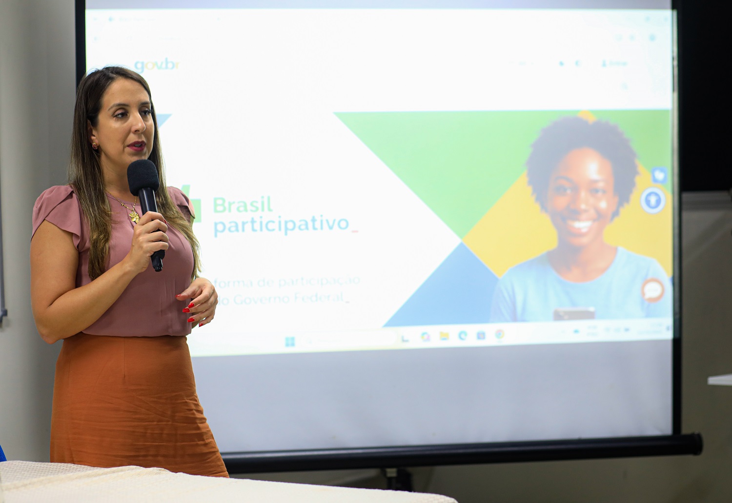 Superintendente de Comunicação da UFS, Maíra Bittencourt (Elisa Lemos/Ascom UFS)