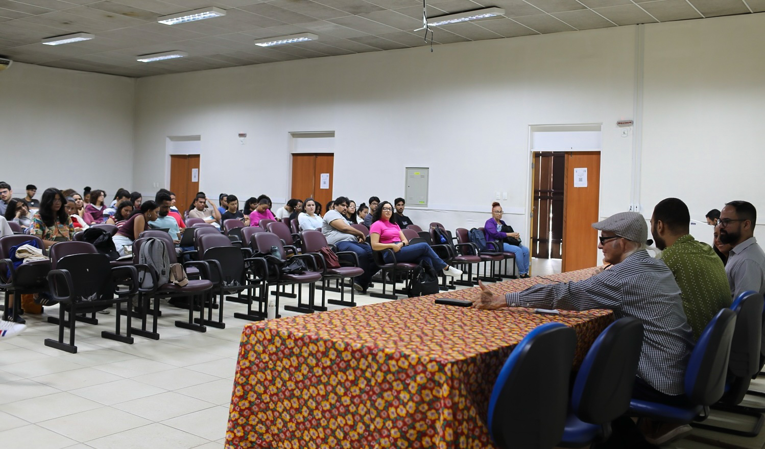 Audiência no campus Laranjeiras (Janaína Cavalcante/Ascom UFS)