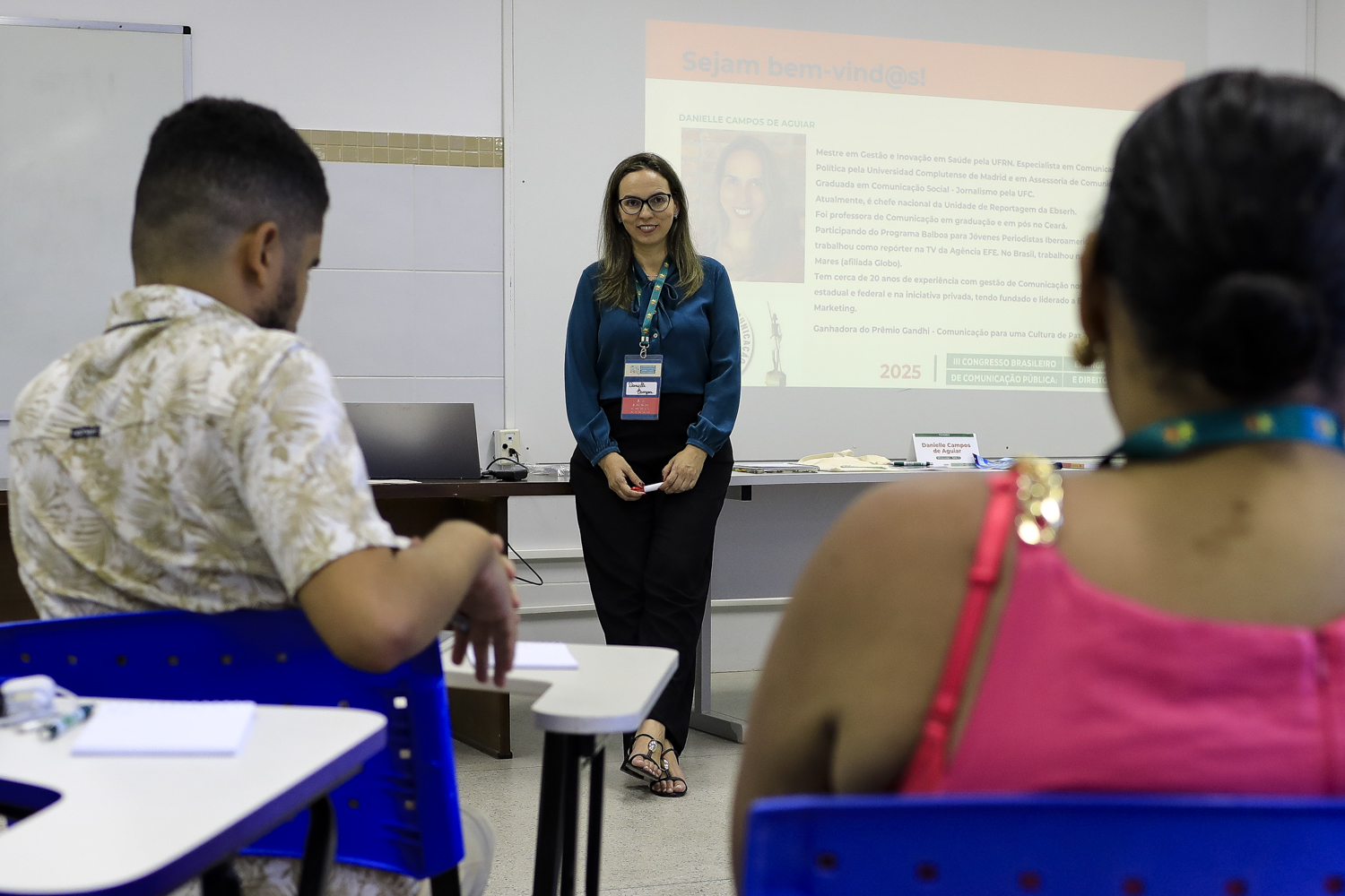 Evento acontece na Didática 7 do campus de São Cristóvão da UFS (Foto: Adilson Andrade/Ascom UFS)