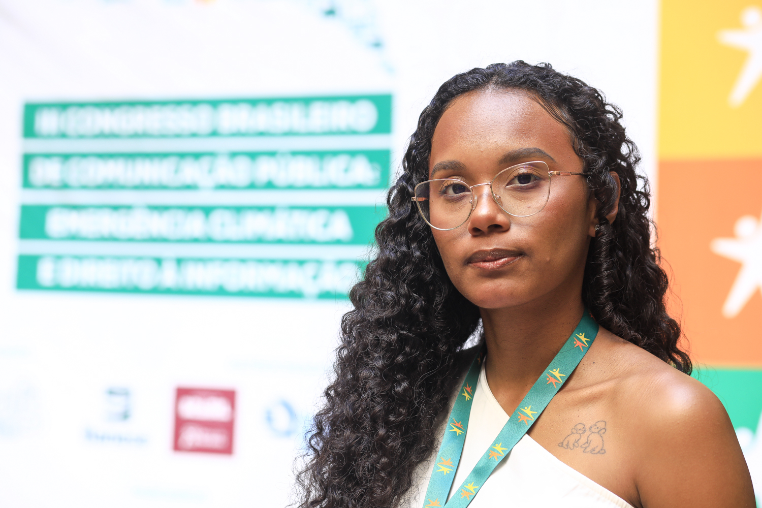 Lorrany Amazonas, discente do oitavo período do curso de Jornalismo da UFS (Foto: Adilson Andrade/Ascom UFS)