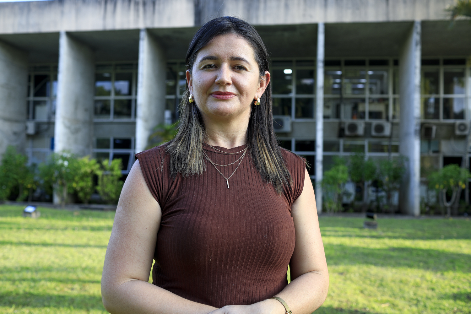 Fernanda Correia, técnica da Prograd (Foto: Adilson Andrade/Ascom UFS)