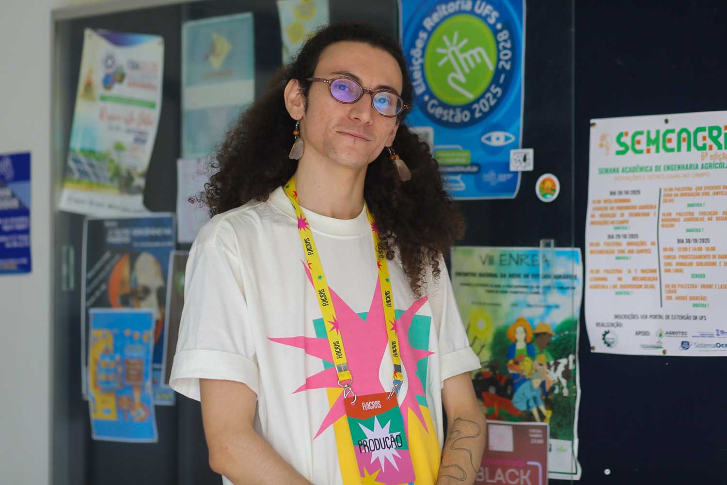 Alma Rô, umas das idealizadoras do Flagras (Foto: Janaína Cavalcante/Ascom UFS)