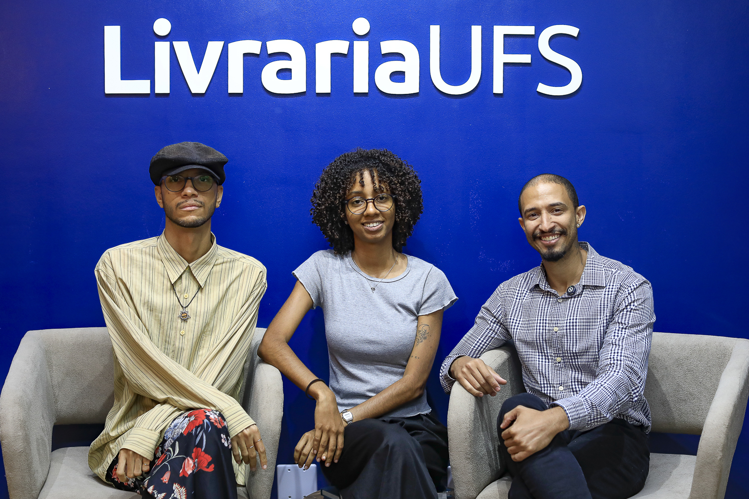 Equipe do Núcleo de Design da UFS (Foto: Adilson Andrade/Ascom UFS)