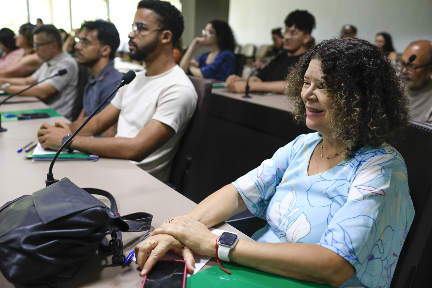 Abertura do evento acontece na Sala dos Conselhos Superiores (Foto: Adilson Andrade/Ascom UFS)