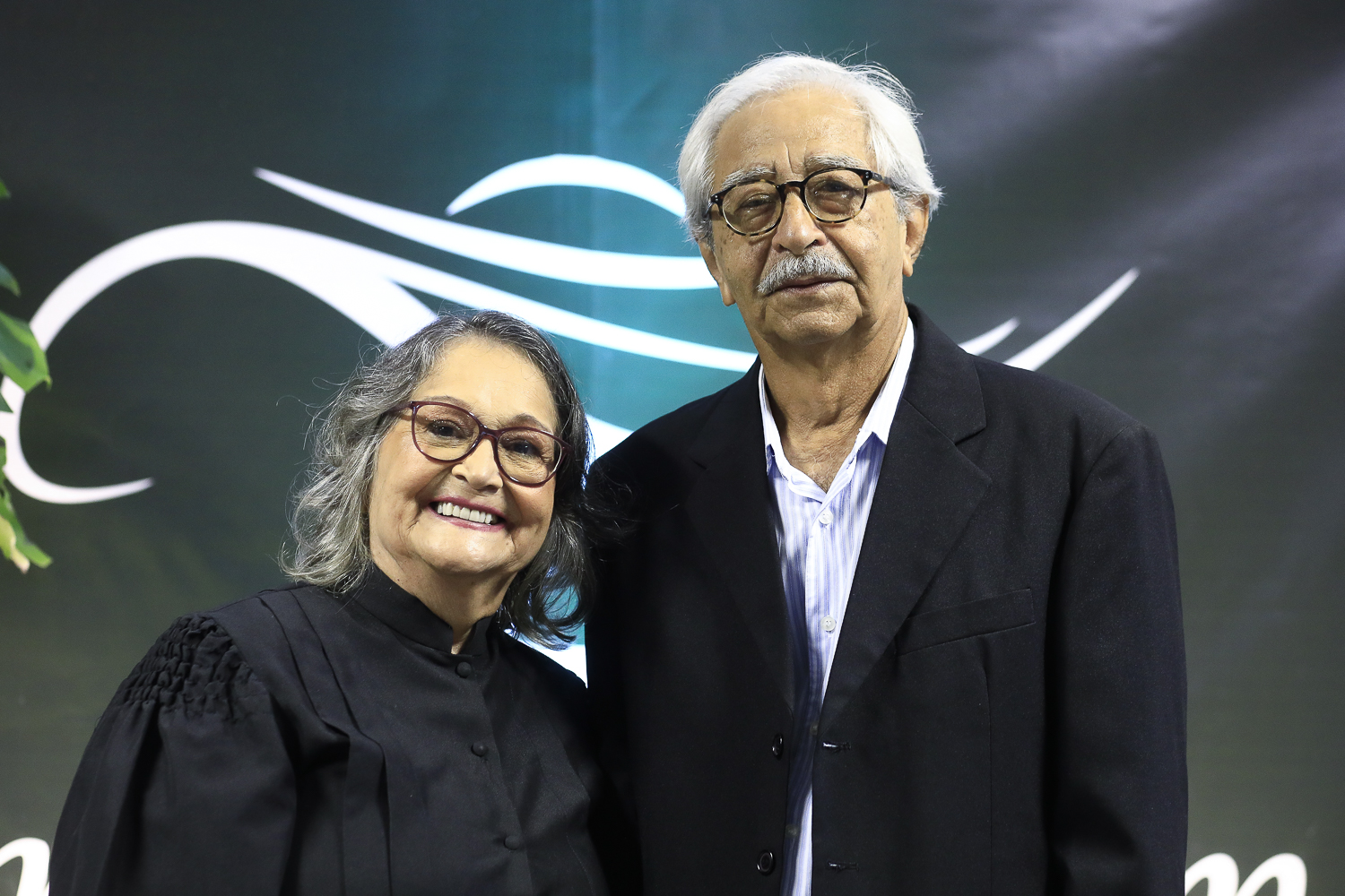 Professora Amandia Santos Teixeira Daltro e seu marido José Daltro Filho (Foto: Adilson Andrade/Ascom UFS)