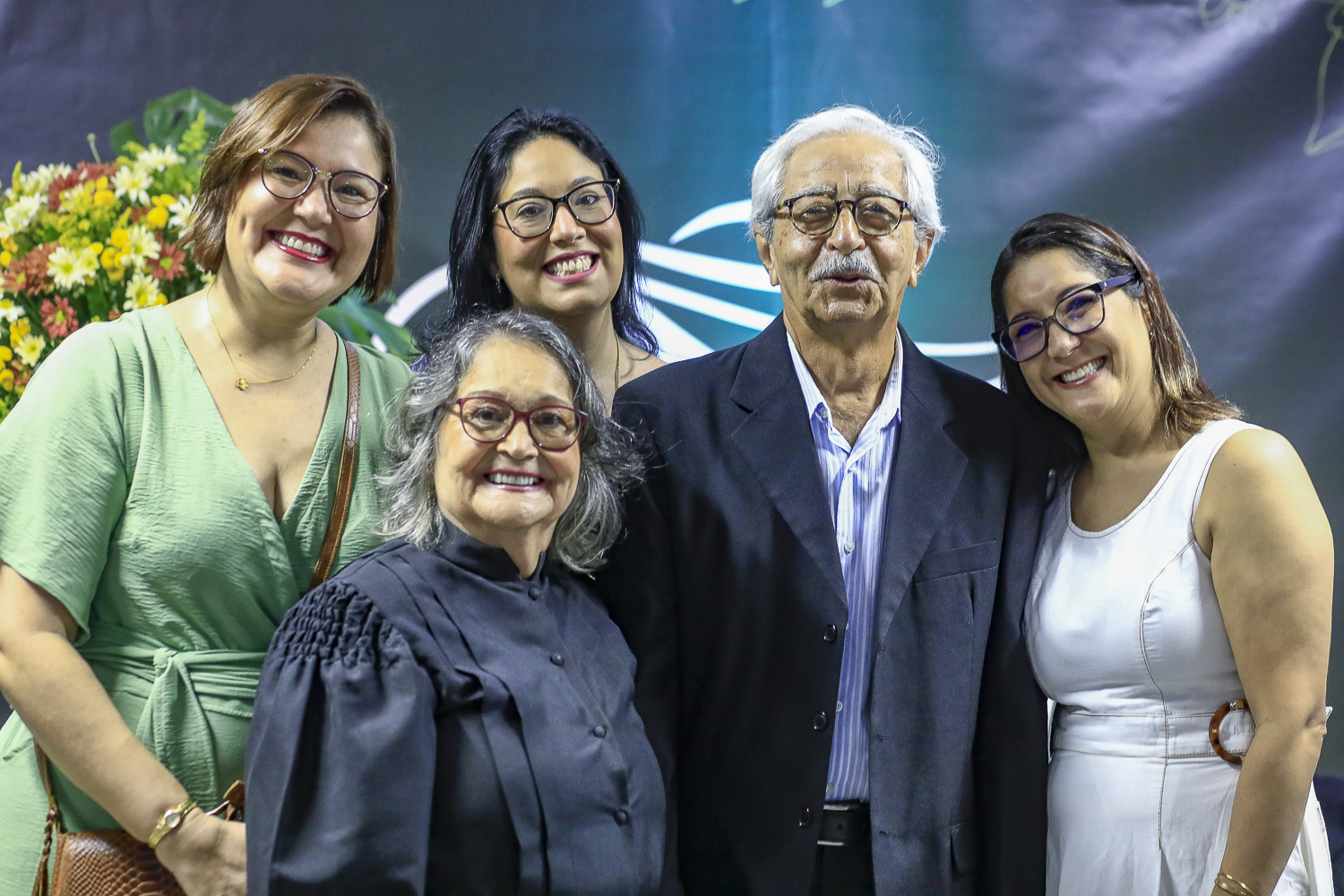 Família da professora Amandia (Foto: Adilson Andrade/Ascom UFS)