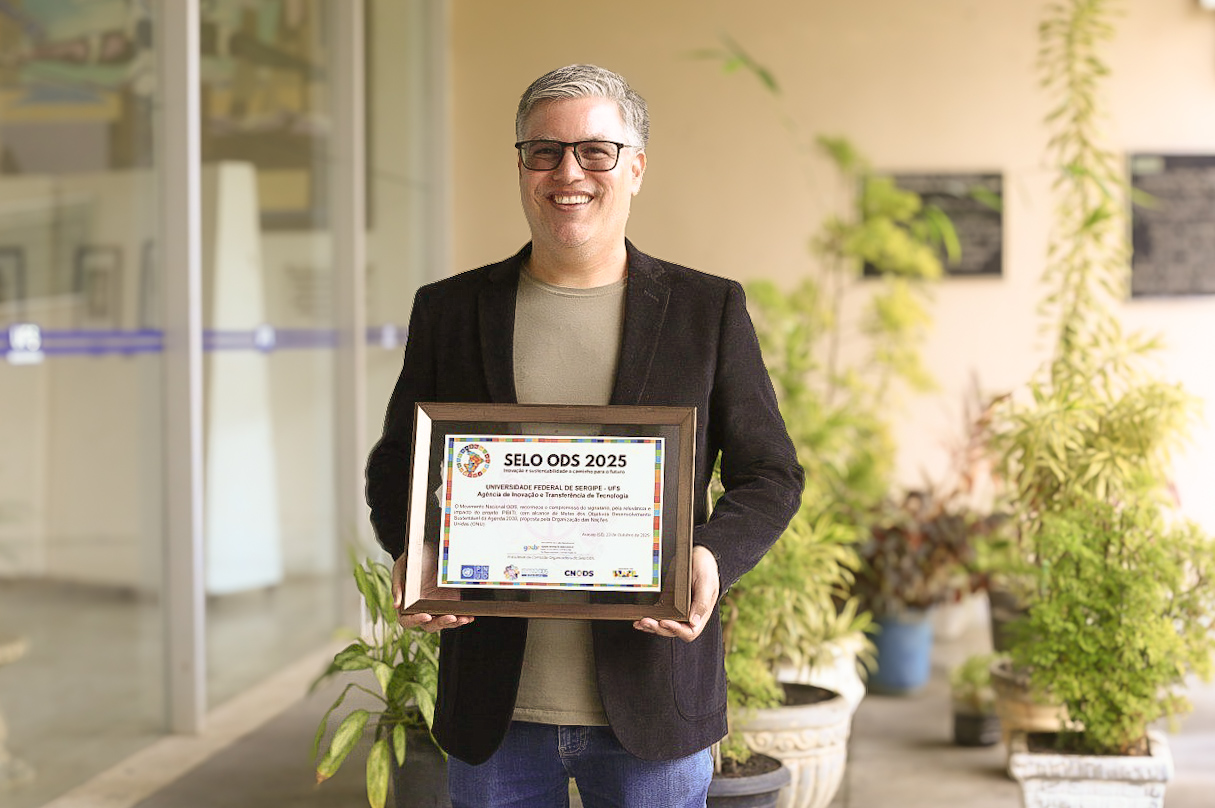 Diretor da Agitte, professor Tiago Branquinho Oliveira(Foto: Elisa Lemos/Ascom UFS)