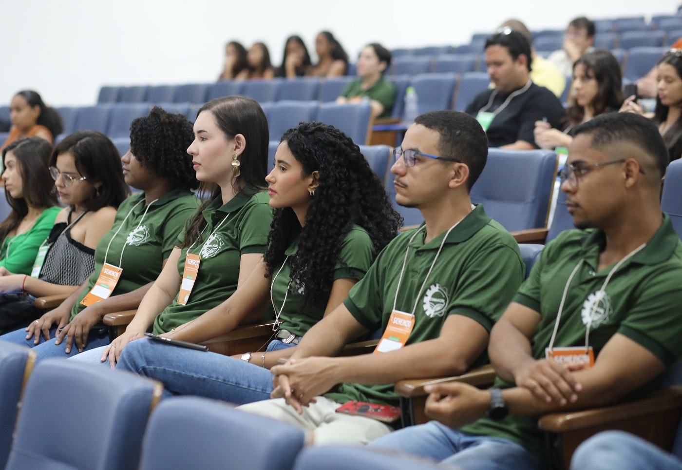 Abertura do evento aconteceu no auditório da Didática 7 (Foto: Brunna Martins/Ascom UFS)
