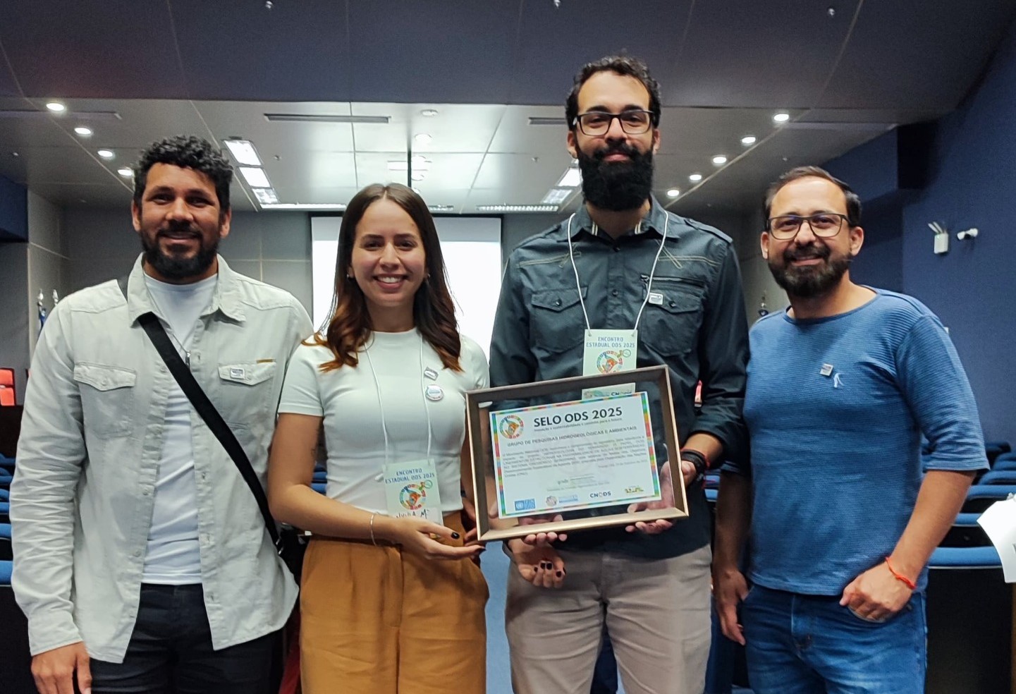 Grupo de Pesquisas Hidrogeológicas e Ambientais (GPHIDRA/UFS) (Foto: arquivo pessoal)