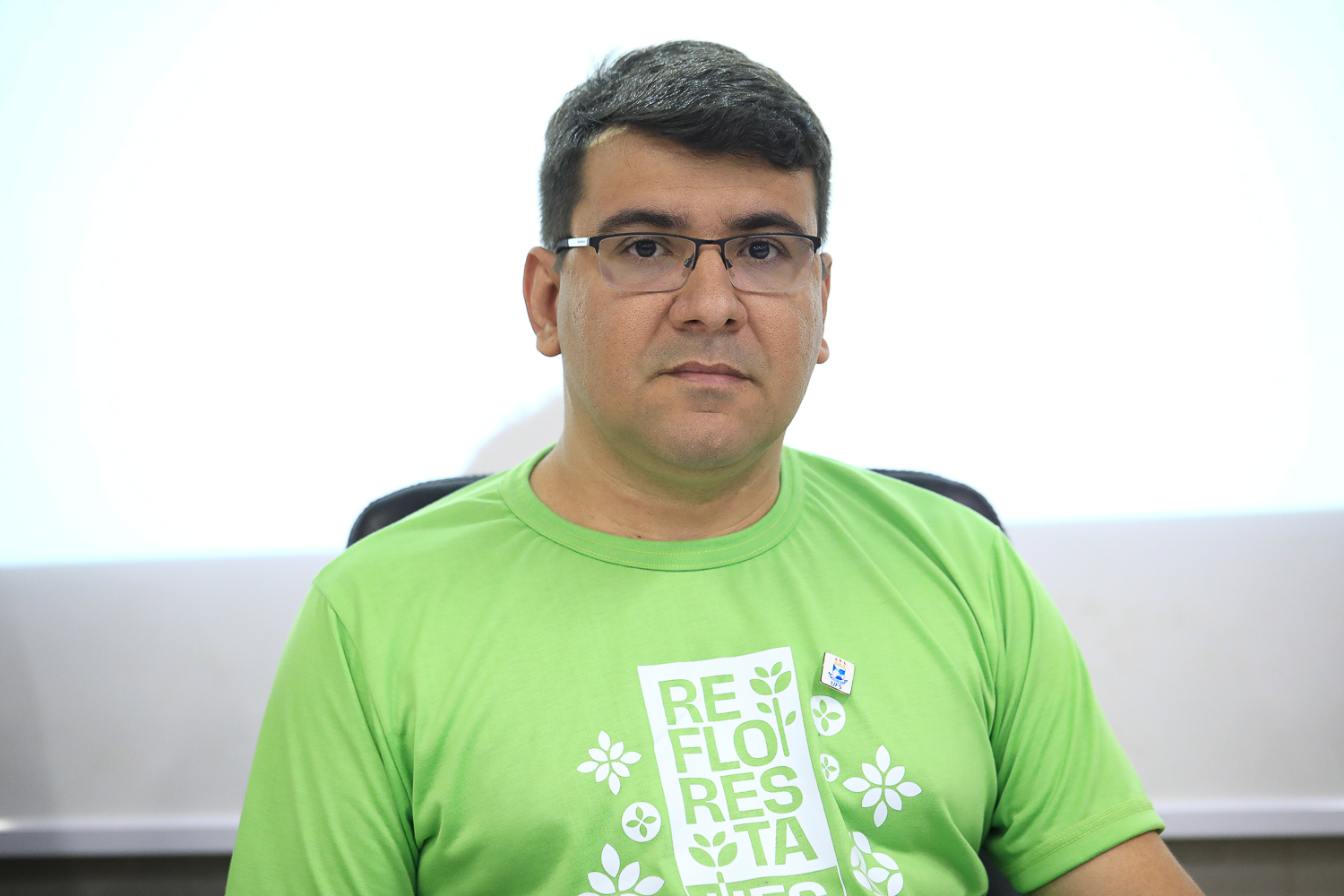 Ítallo Romany Nunes Menezes, coordenador do Refloresta UFS (Foto: Adilson Andrade/Ascom UFS)