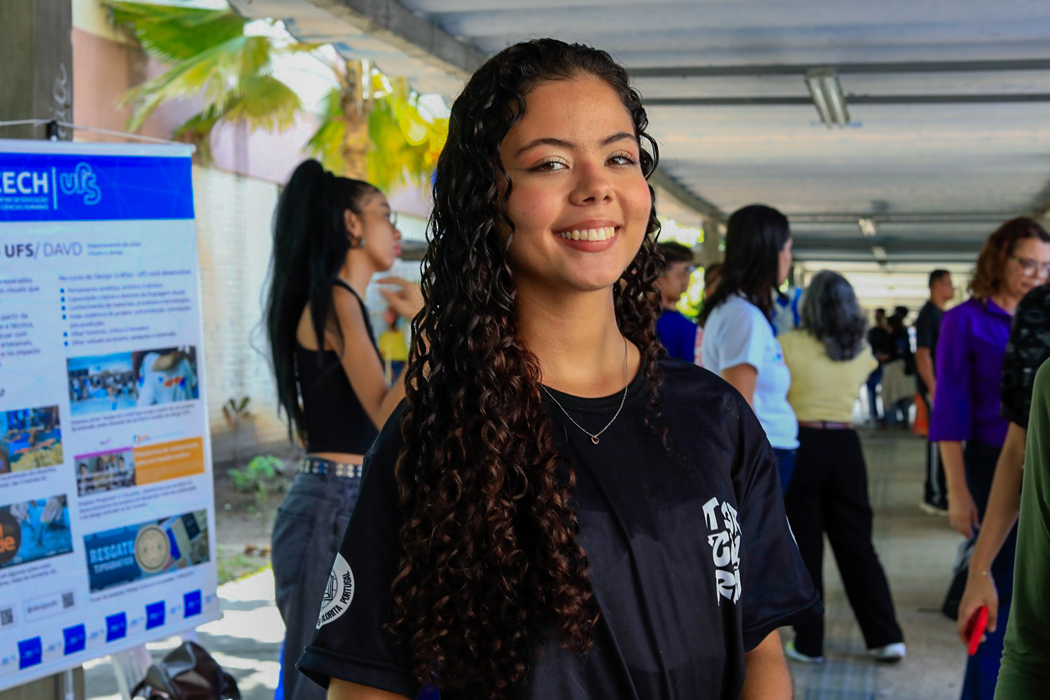 Joyce Roberta Nunes quer cursar Jornalismo (Foto: Janaína Cavalcante/Ascom UFS)