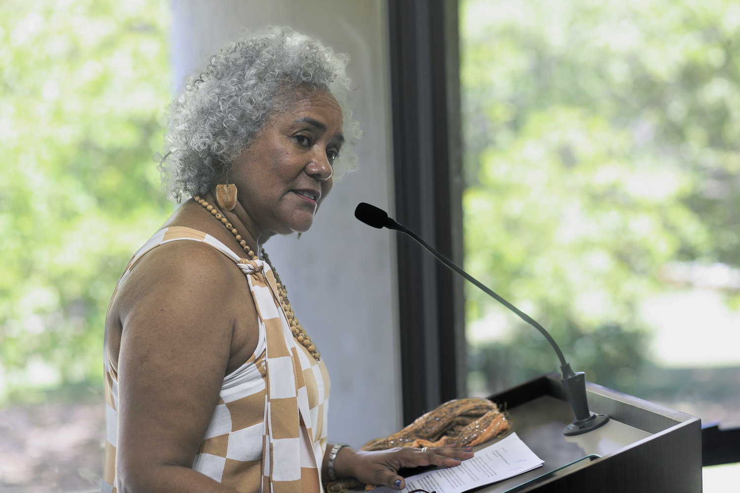 Pró-reitora de Equidade Racial e Ações Afirmativas, Gicélia Mendes da Silva (Foto: Brunna Martins/Ascom UFS)