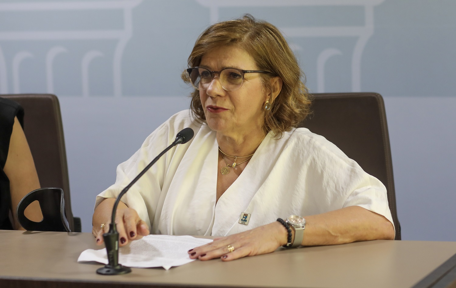 Pró-reitora de Acessibilidade e Ações Inclusivas, Marília Cavalcante (Foto: Brunna Martins/Ascom UFS)