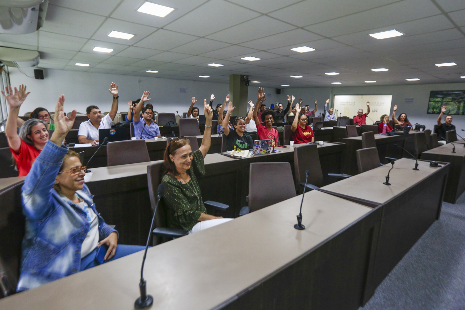 Reunião de aprovação do Campus Estância em maio de 2025 (Foto: Adilson Andrade/Ascom UFS)
