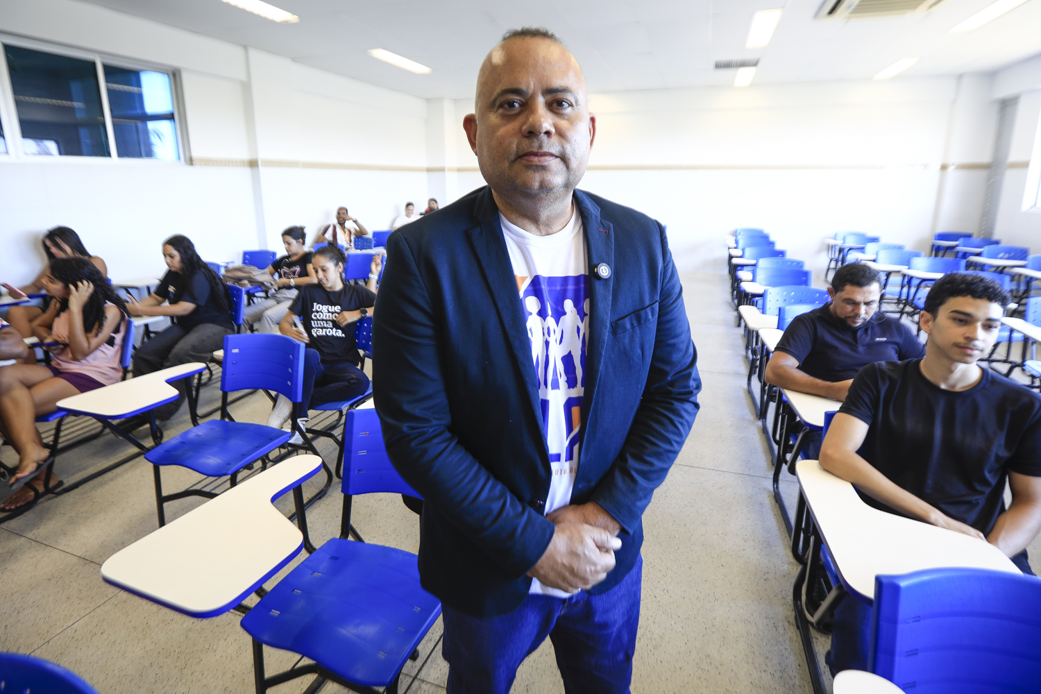 Secretário municipal da Juventude e do Esporte de Aracaju, José Aquiles Silva (Foto: Adilson Andrade/Ascom UFS)